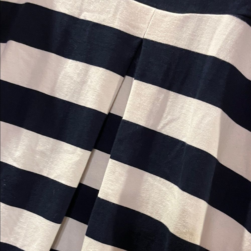 Navy and White Striped Long Sleeve Tee - Picture 7 of 10